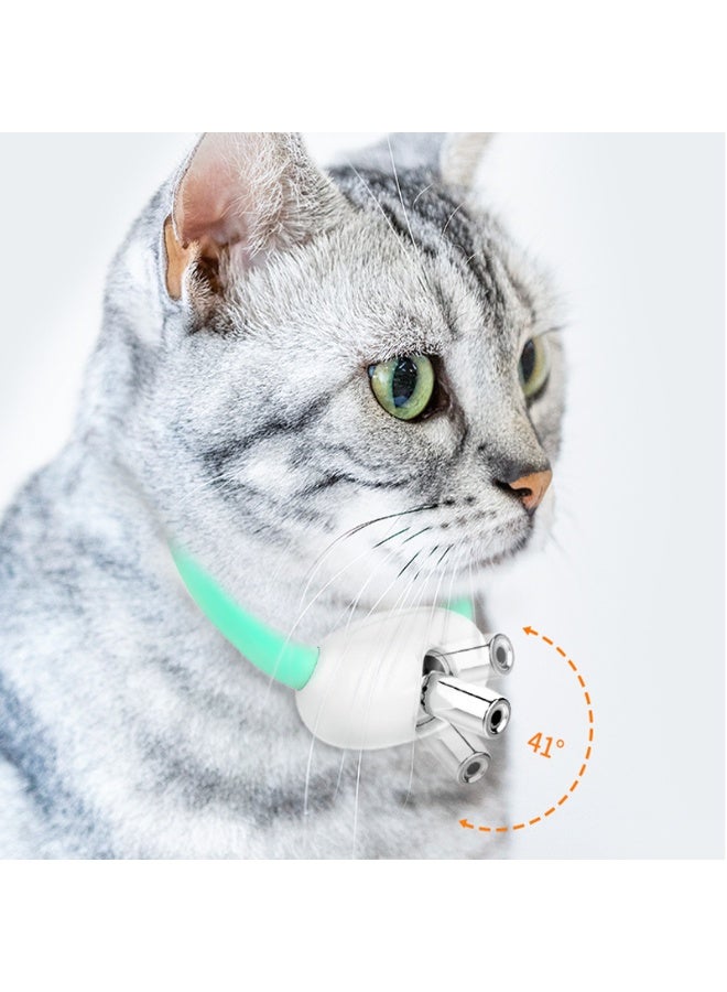 Smart Laser Cat Teasing Collar Automatic Cat Teasing Toy Pet Interactive Boredom - Relieving Supplies - Image 3