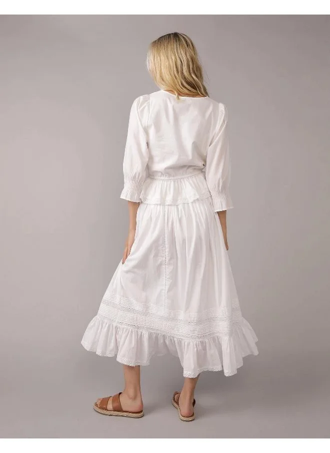 امريكان ايجل AE Bell Sleeve Blouse