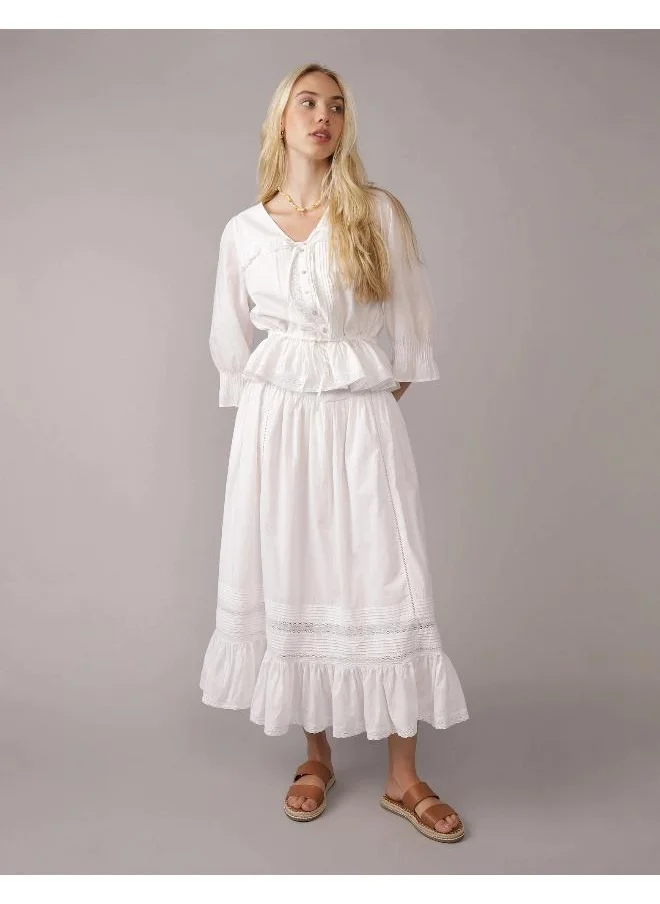 امريكان ايجل AE Bell Sleeve Blouse