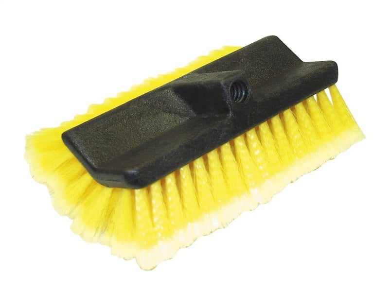 Carrand 93086 10" Bi-Level Soft Fiber Car Wash Brush , Yellow - Image 3