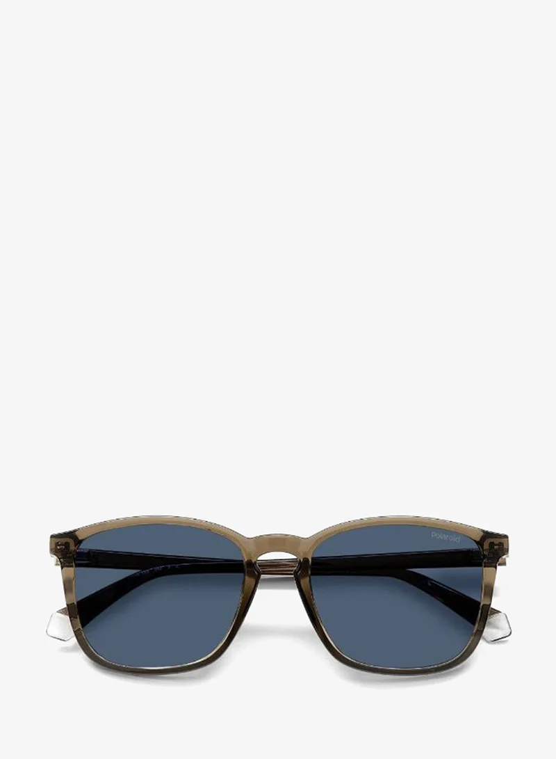 Polaroid  Rectangular Polaroid Sunglasses Frames for Men | Best Price UAE