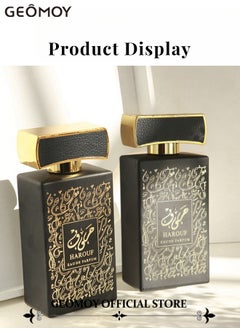 Geomoy Women's Perfume Floral Middle East Fragrance Arab Perfume Long Lasting Strong Fragrance 100ml 3.4oz  - Image 5