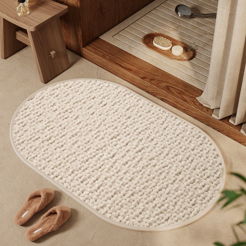 Non-Slip Plush Bath Mat, 50x80cm - Image 1