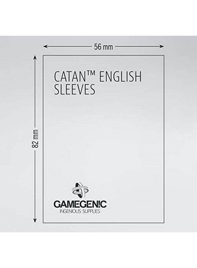 Gamegenic أكمام جيمينك GGS10072ML برايم كاتان الحمراء بحجم 60 عدداً عبوة شفافة (GG1072) - Image 2