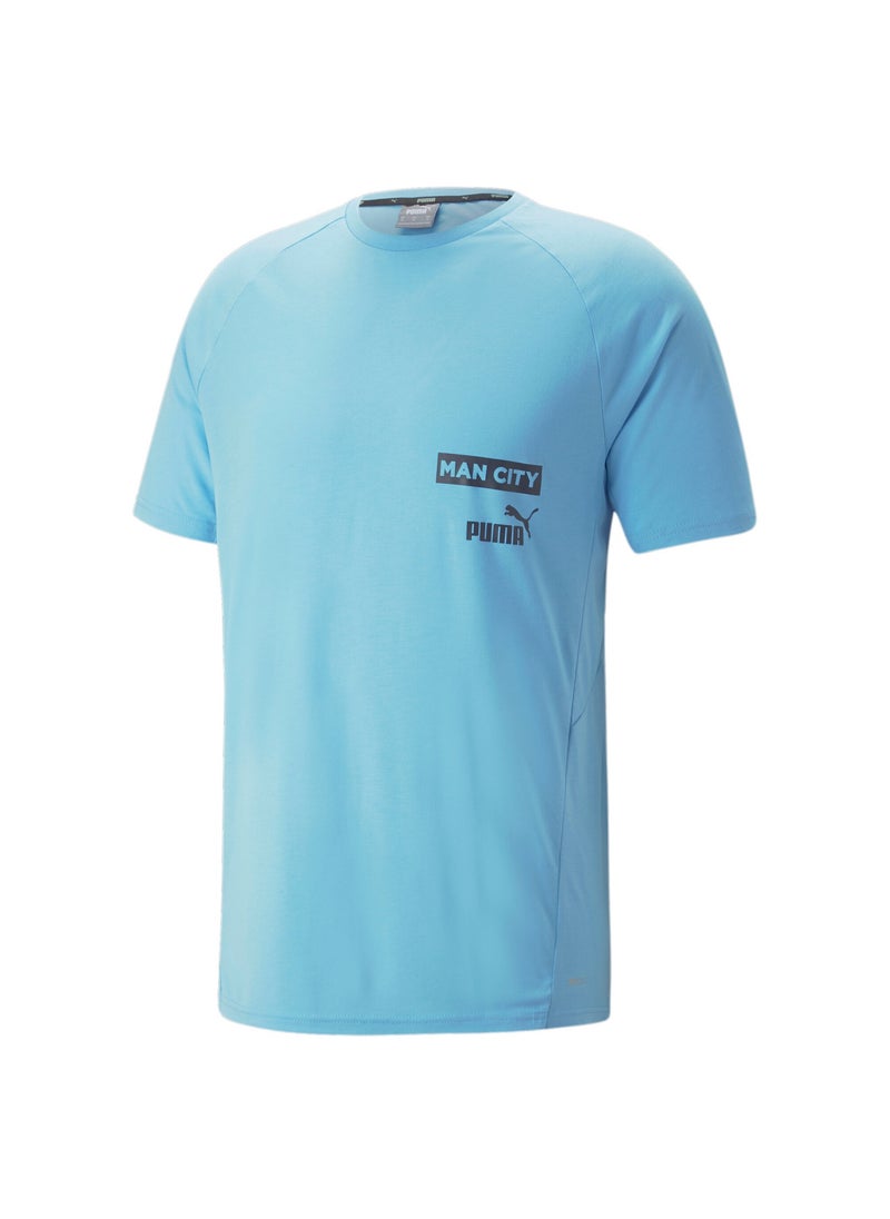 PUMA - Manchester City F.C. Casuals Mens Football T-Shirt - Image 1