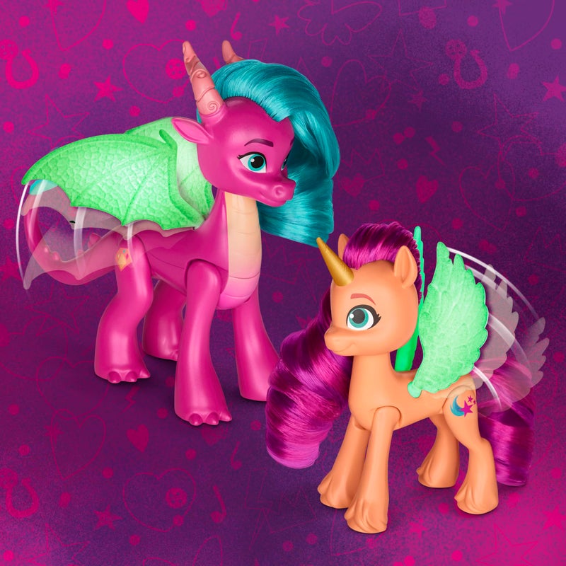 My Little Pony: Tell Your Tale Dragon Light Reveal, 3 Glow in The Dark Dolls, 3-Inch Scale Toys for Girls and Boys Ages 4+ - Image 5