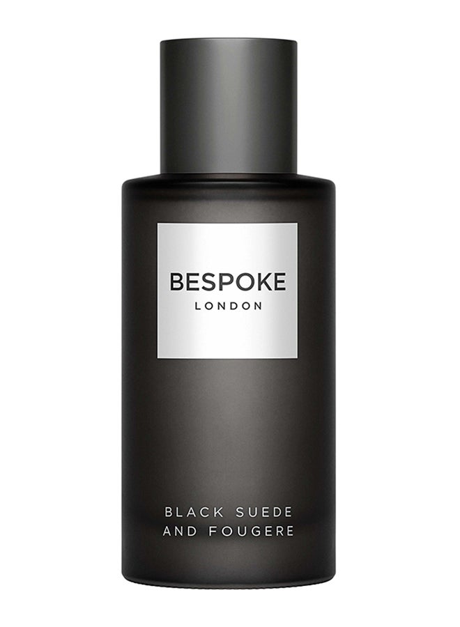 BESPOKE LONDON BESPOKE London Perfume For Men Black Suede & Fougère Eau De Parfum | 100ml | Smooth, Aromatic & Masculine Scent | Long-Lasting, Sophisticated Men's Fragrance | Perfect for Evening Wear & Special Occasions  - Image 1