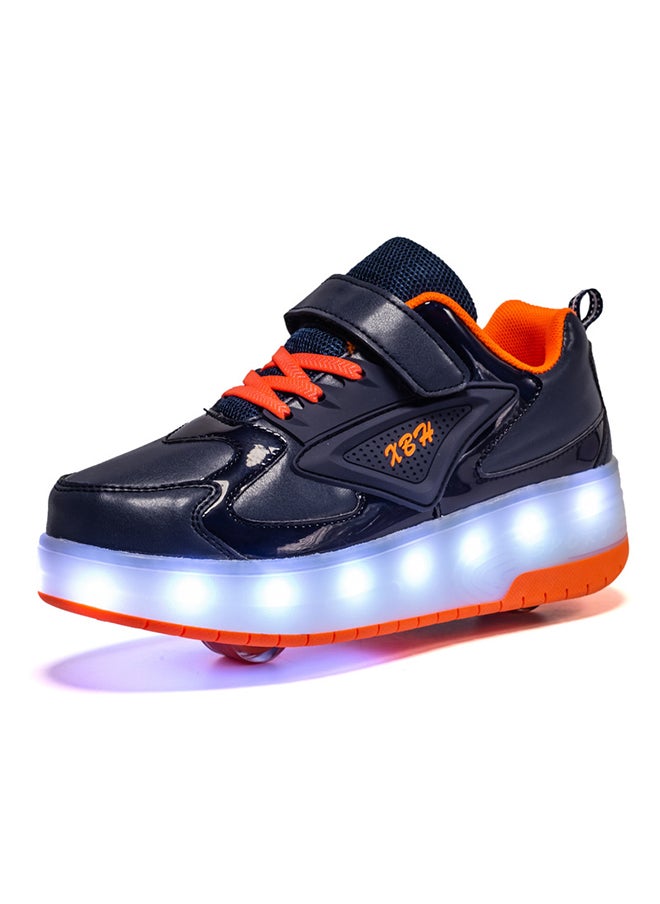 Sharpdo - Roller Shoes Girls Boys Wheel Shoes Kids Roller Skates Shoes LED Light Up Wheel Shoes for Kids for Children - Image 1