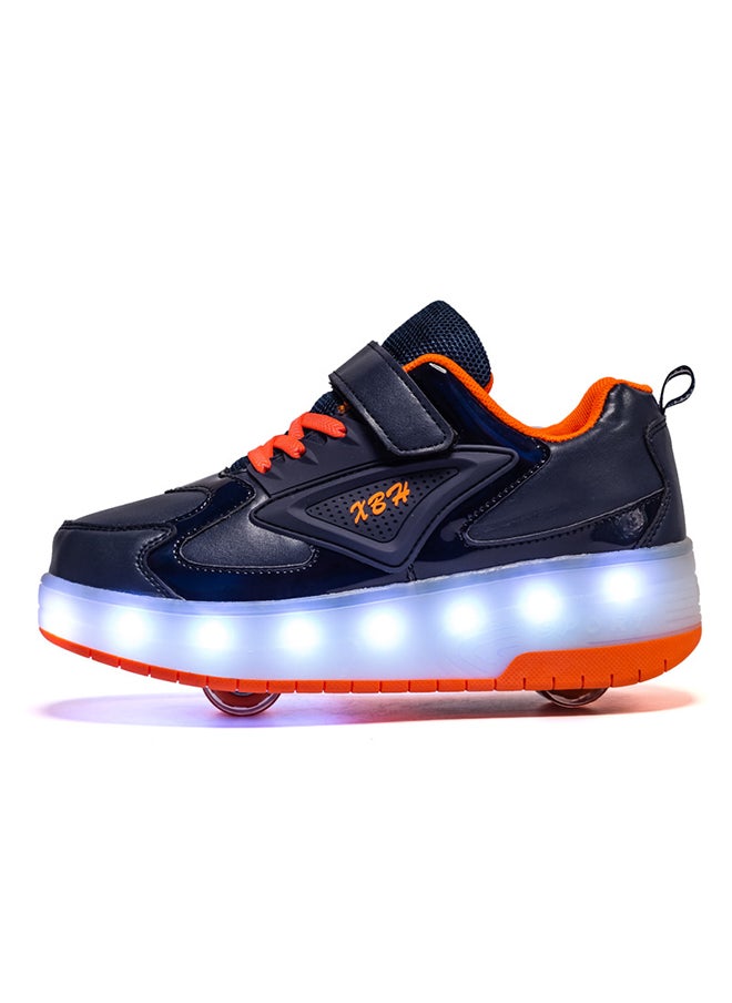 Sharpdo - Roller Shoes Girls Boys Wheel Shoes Kids Roller Skates Shoes LED Light Up Wheel Shoes for Kids for Children - Image 1