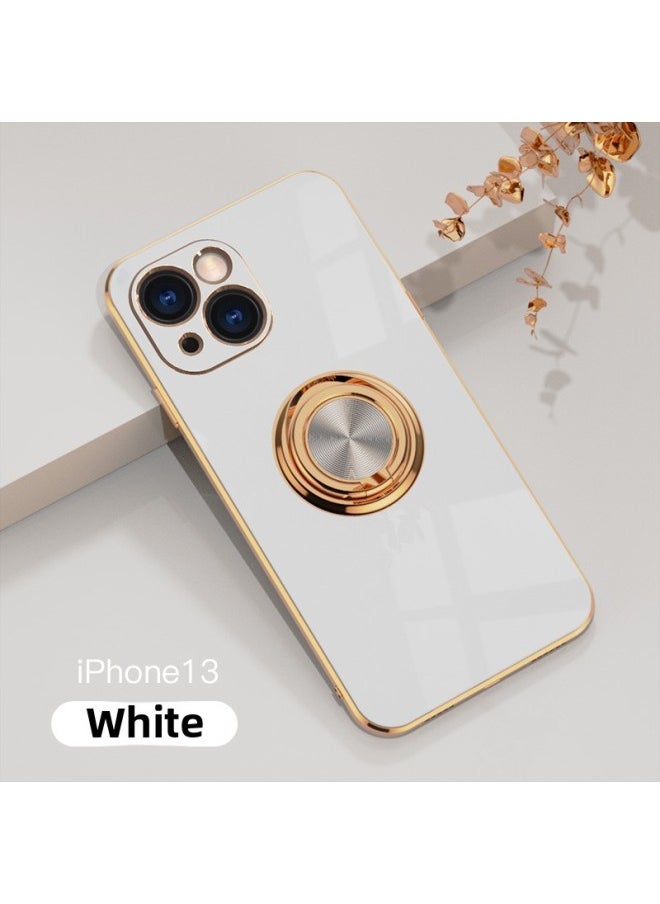 Generic - Digital Computer/For Iphone Protective Case Compatible For Iphone 12 Mini/For Iphone 12/For Iphone 12 Pro/For Iphone Pro Max-Color:White-Applicable Model:IP13 Mini(5.4) Fine Hole - Image 1