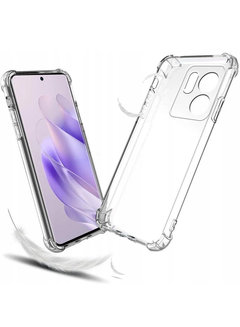 Techie غطاء حماية شفاف بزاوية من TPU لهاتف Infinix Zero 30 4G مع حماية عدسة الكاميرا - Image 2