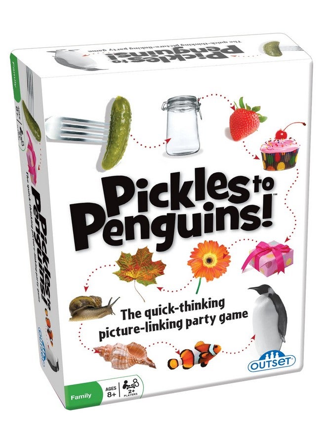 Outset Media Pickles to Penguins! The Quick-Thinking Picture-Linking Party Game - for 2 or More Players Ages 8 and up by Outset - Image 2