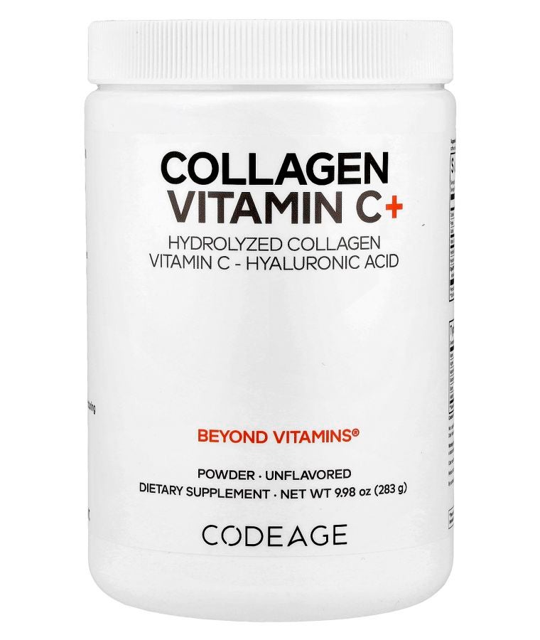Codeage Collagen Vitamin C+ Powder Unflavored 9.98 oz (283 g)