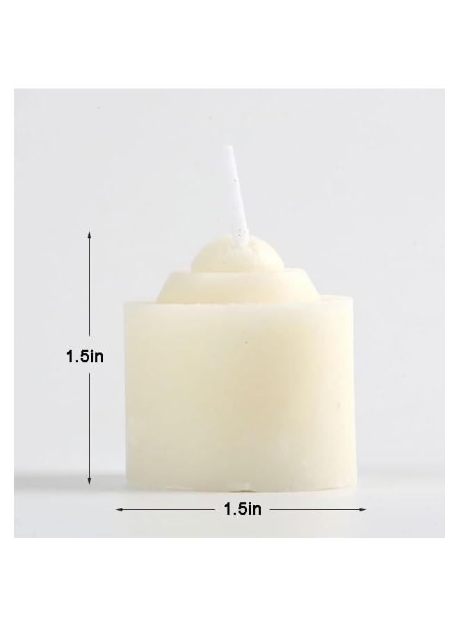 The Bros Tea Light Candles Set of 12 Long Lasting 4 Hour Burn Tealight Candles Perfect for Home Decoration Events Parties and Aromatherapy Ideal for Relaxation and Ambiance - Image 2