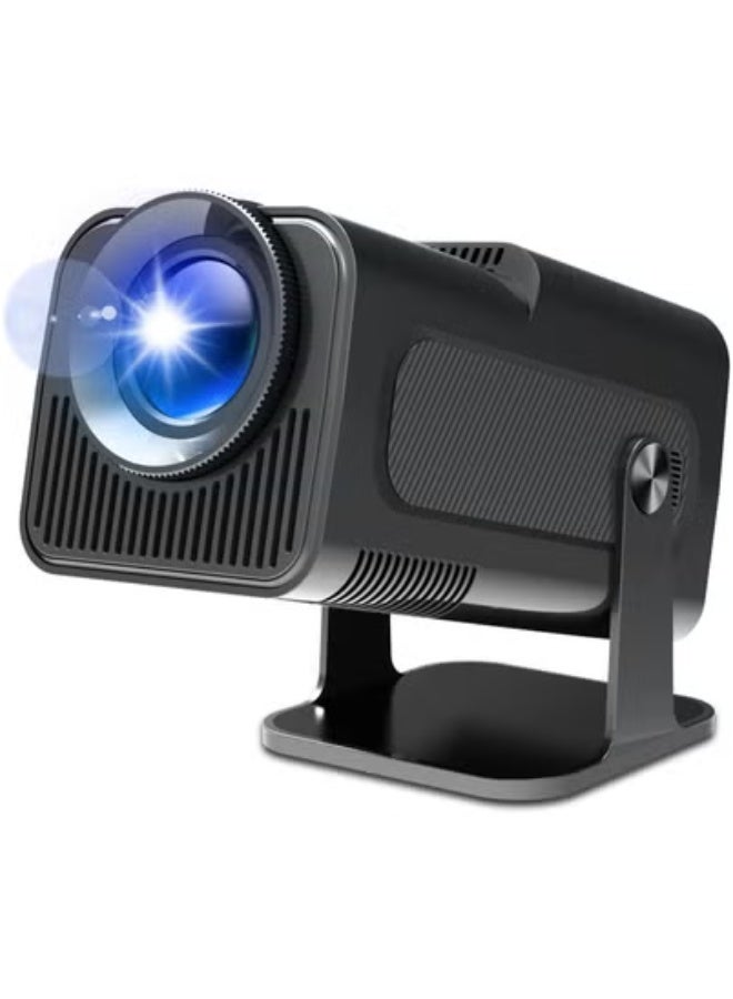 JAJEEK HY320 Mini Portable Smart Projector – Native 1080P Full HD Resolution with 4K Support, 10000 Lumens Brightness – Android 11.0 OS, Auto Keystone Correction, Dual-Band WiFi 6 & Bluetooth 5.0 – 180° Adjustable Design – Compact for Home Cinema, Travel & Office Use  - Image 1