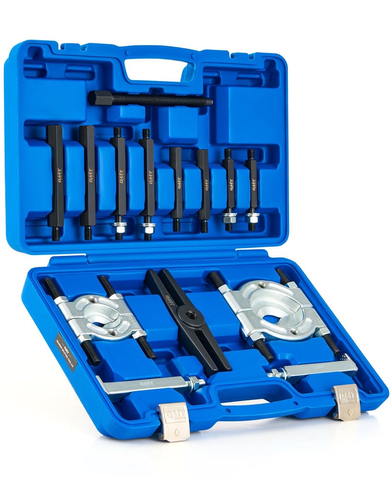 Orion Motor Tech Bearing Puller Set, 5 Ton Capacity Bearing Separator, Pinion Wheel Bearing Removal Kit with 2" and 3" Jaws, Wheel Hub Axle Puller Set, Heavy Duty Bearing Splitter Tool Kit - Image 1