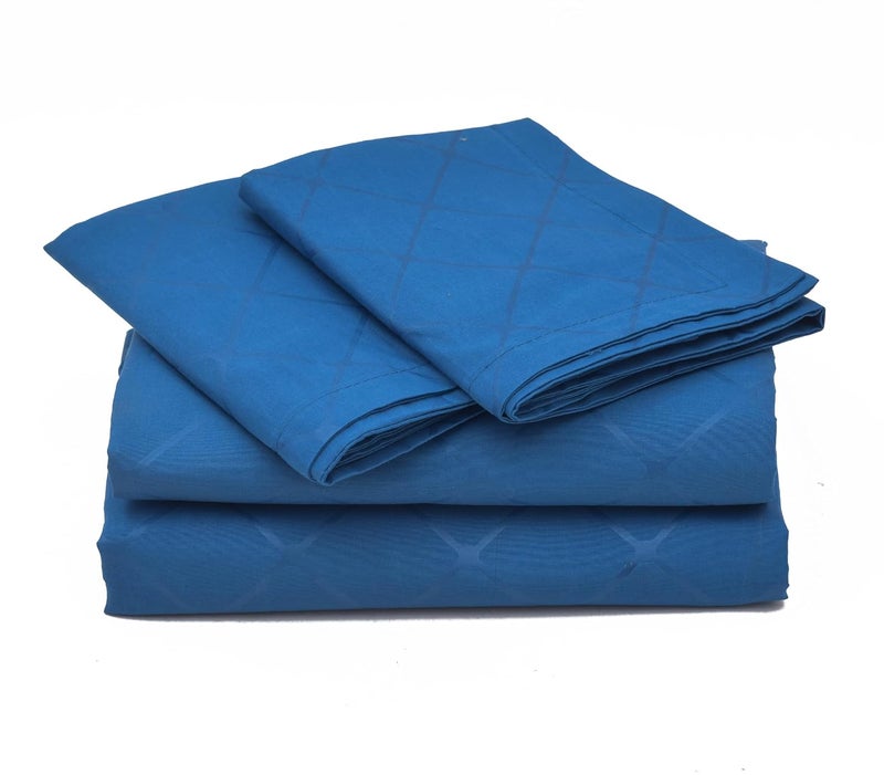 UmI. Brand Umi Super Soft Brushed Microfiber Cotton Double Bedsheet with 2 Pillow CoversBedsheet 90X100Inches Pillow Cover 17X27CM - Image 2