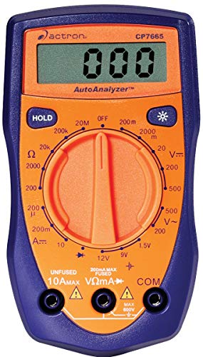 Actron CP7665 AutoAnalyzer - Digital Automotive Multimeter, Orange - Image 3