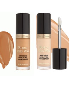 Too FacedCosmetics Too Faced Born This Way Cream Concealer Warm Sand + Too Faced Born This Way Concealer Nude - 13.5 ml  - Image 1
