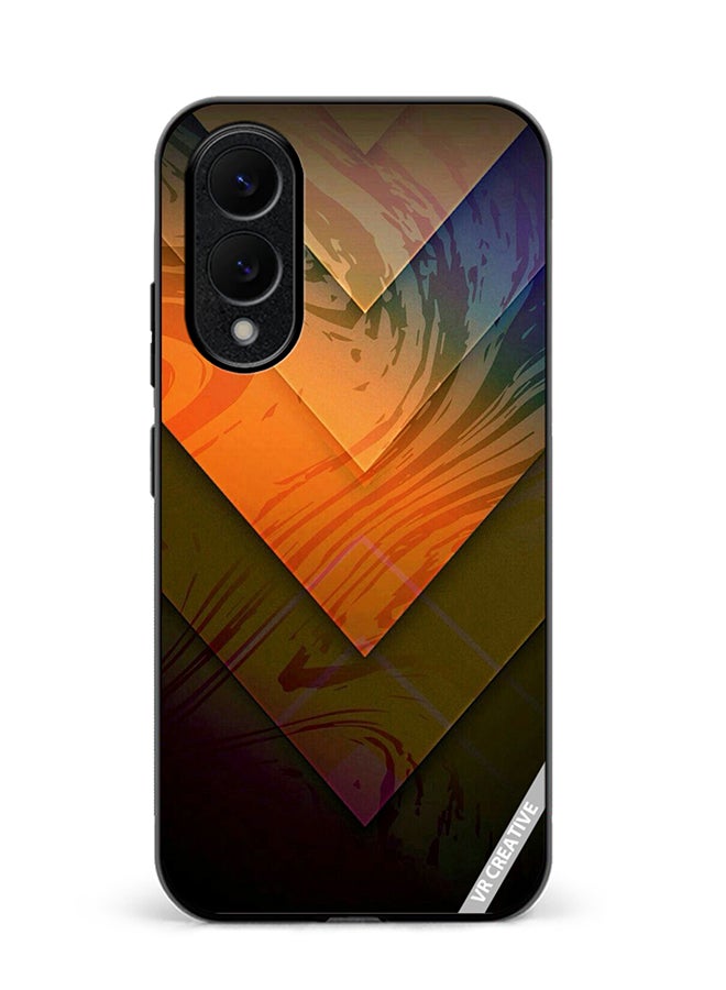 VR CREATIVE Protective Case Cover For Samsung Galaxy S25 Edge Multicolur Design Multicolour