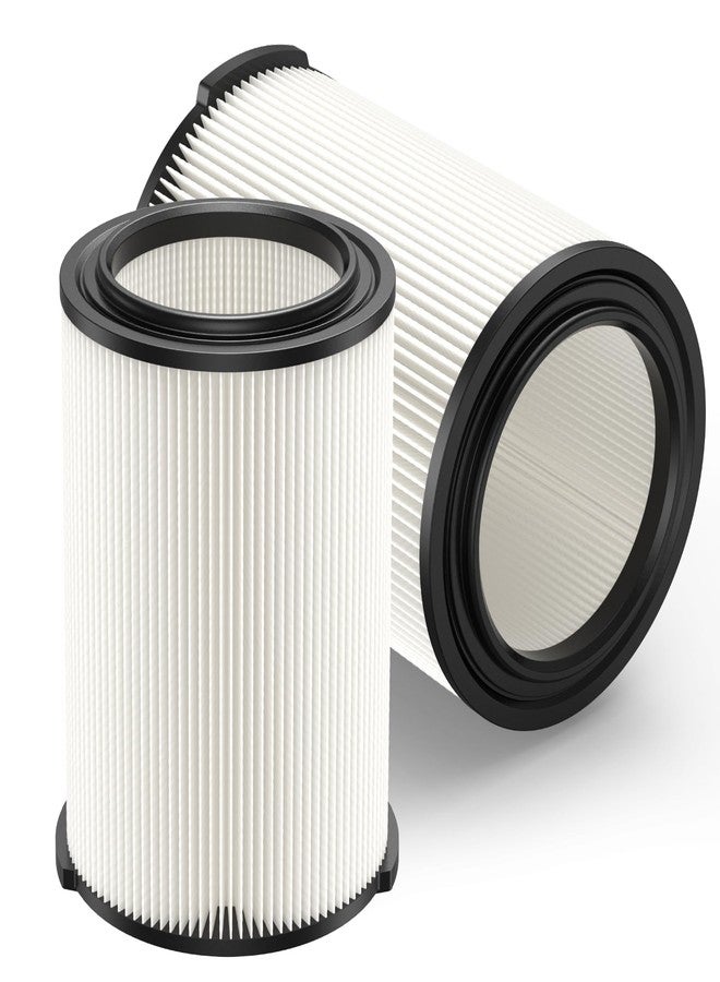 LINNIW 2-pack Standard Wet/dry Vac Vf4000 Replacement Filter, Compatible with RIDGID Vacs 5-20 Gallons Vacuum Cleaner - Image 1