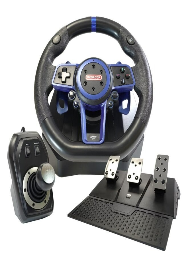 Megamax Wheel M111 Compatible PS5/PS4/PS3  - Image 1
