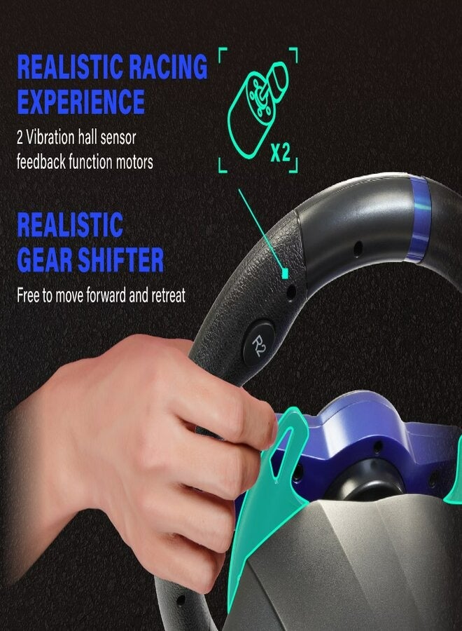 Megamax Wheel M111 Compatible PS5/PS4/PS3  - Image 2