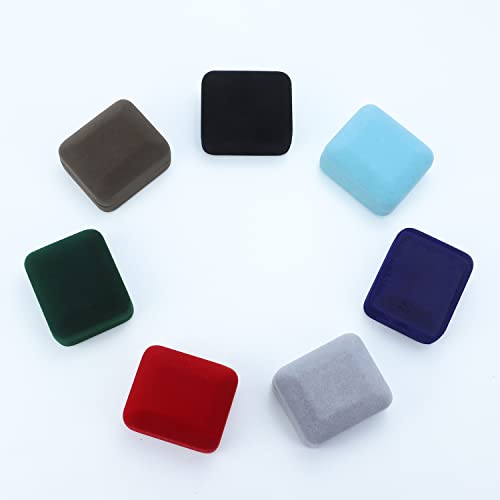 GBYAN Velvet Ring Box with LED Light Jewelry Display Gift Box for Proposal,Engagement, Wedding - Image 5