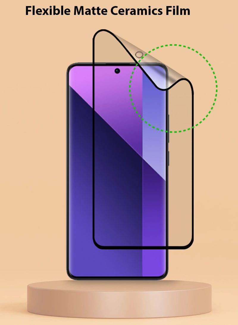 Techie Xiaomi Redmi Note 13 Pro+ 5G 9D Matte Ceramic Screen Protector Film  – Smooth Feel Anti Fingerprint Bubble Free - Image 4
