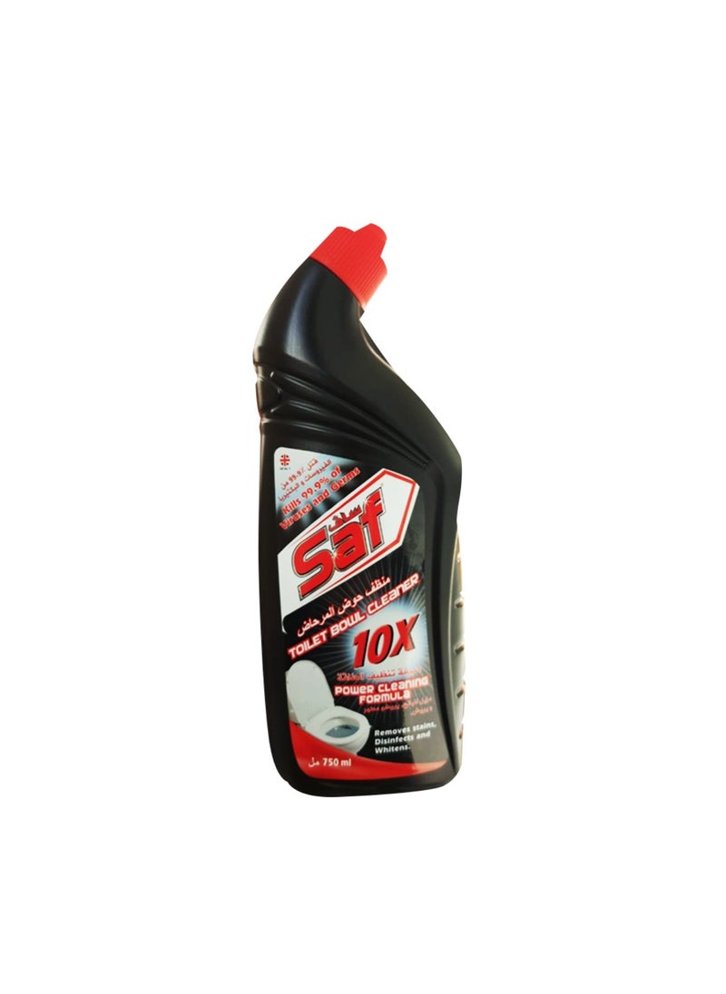 Toilet Bowl Cleaner 750ml – Powerful Black Formula for Spotless Results