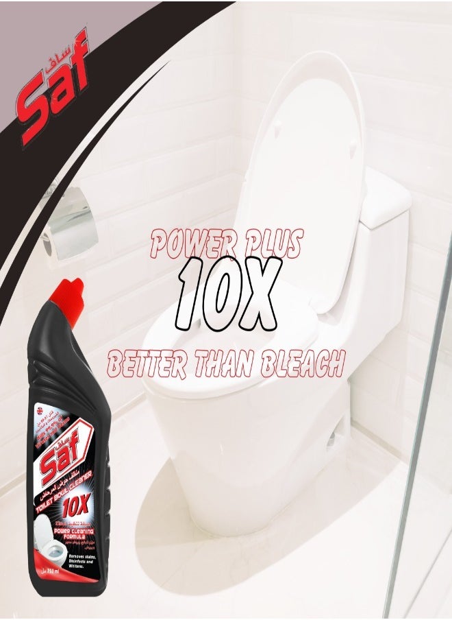 Toilet Bowl Cleaner 750ml – Powerful Black Formula for Spotless Results