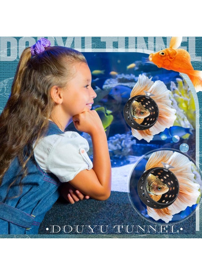 SYOSI Betta Fish Tank Decor, Aquatic Ornaments with Suction Cups, Natural Betta Bulb Hideout and Leaf Hammock for Small Aquarium, Safe Hollow Cave for Shrimp, Fry, Habitat Enrichment (2-Pack) - Image 4