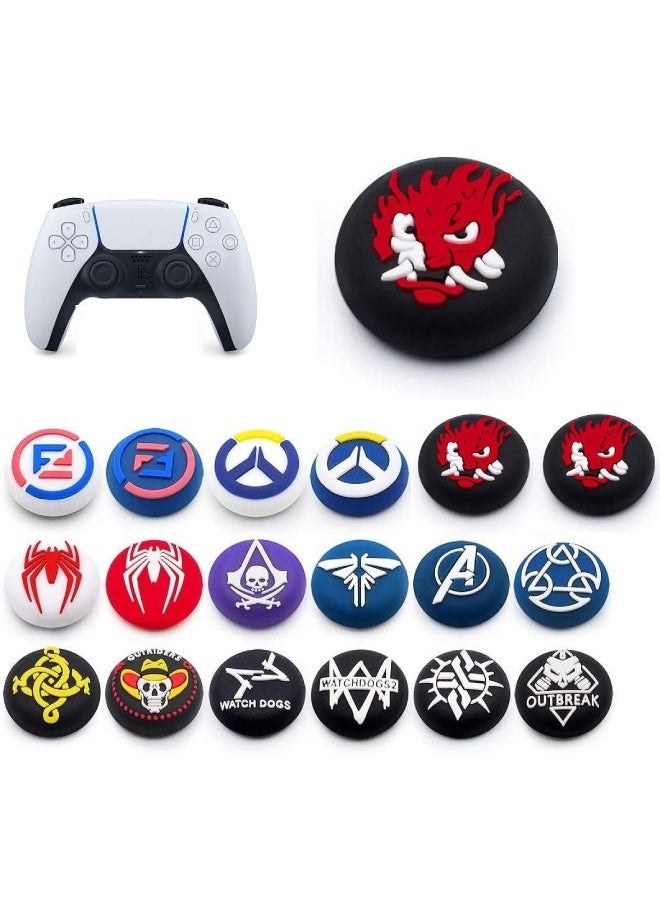 YONK - Controller Silicone Thumb Grip Cap Joystick Thumbstick For PS5 & PS4 (YO47) - Image 1
