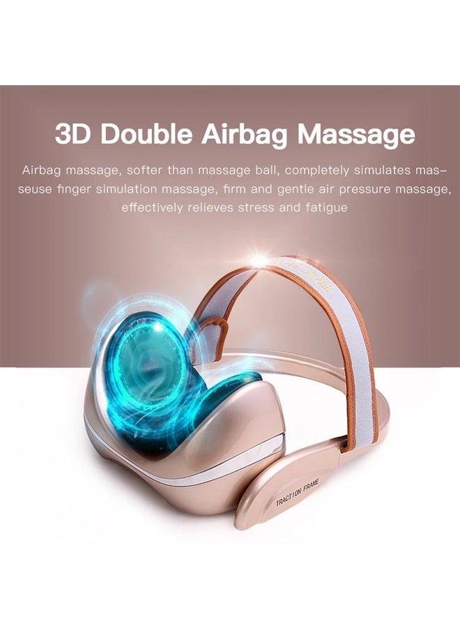 KLNAMAEAAN - Neck Massager Electric Massage Pillow Relaxation Vibrator Multifunctional Massage Pillow Device Neck Health Massager - Image 1