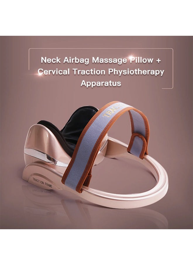 KLNAMAEAAN - Neck Massager Electric Massage Pillow Relaxation Vibrator Multifunctional Massage Pillow Device Neck Health Massager - Image 1