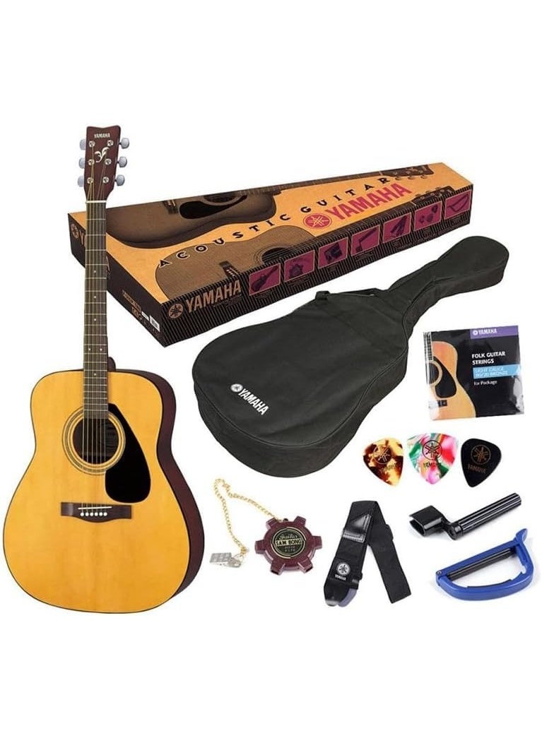 Yamaha F310P Acoustic Guitar Package - Natural (F310P) - Image 2
