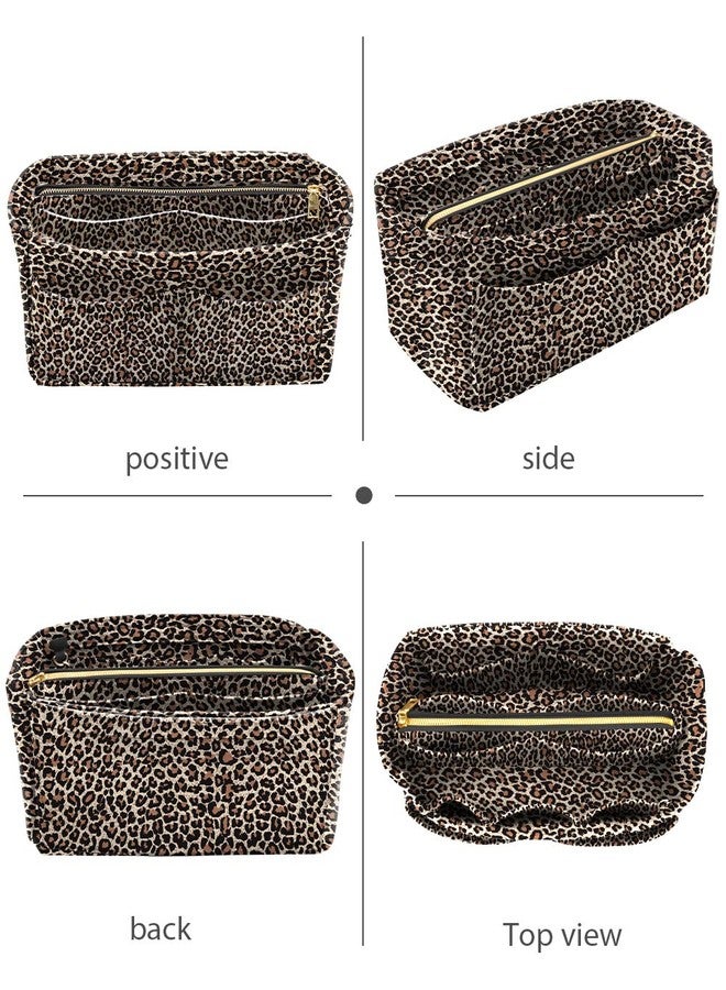 LEXSION Bag Organiser Felt Insert with Zipper for Carry Bag for Speedy Neverfull PM MM, Medium - Image 3