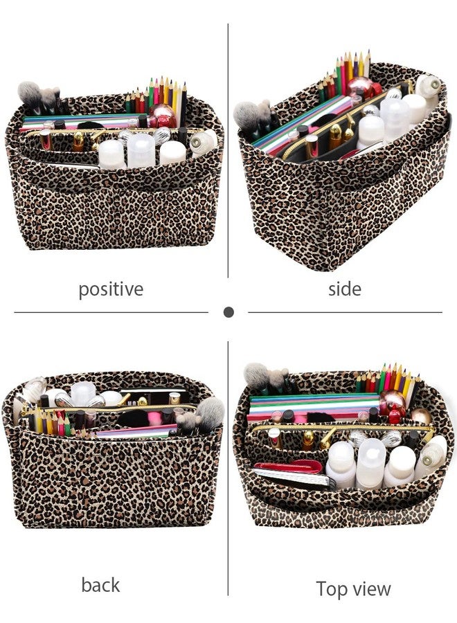LEXSION Bag Organiser Felt Insert with Zipper for Carry Bag for Speedy Neverfull PM MM, Medium - Image 4