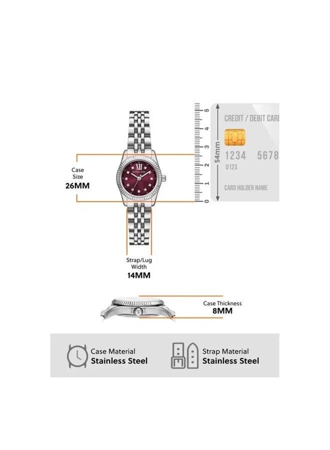 Michael Kors Women Michael Kors Women’s Watch Lexington MK4968 – Silver Stainless Steel - Image 3