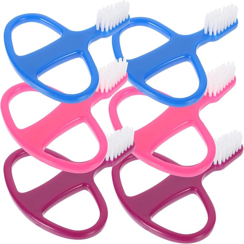 9 Pcs Soft Baby Toothbrushes With Ergonomic Handle For Boys And Girls Package Quantity 1 - Image 2