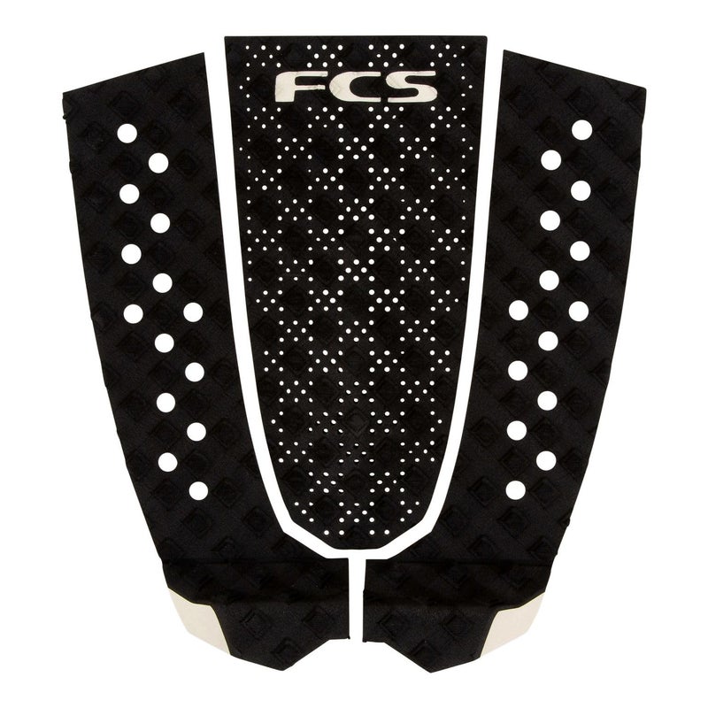 FCS T3 Eco Traction Pad MidnightWarm Grey Designed for Maximum Grip Comfort Tail Kick Support Ideal for Enhanced Board Control in Critical Turns Aerials HighPerformance Surfing - Image 2