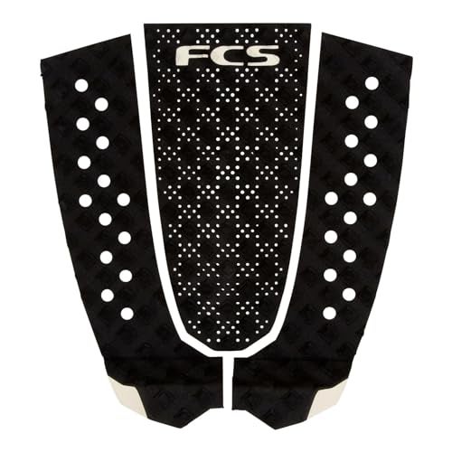 FCS T3 Eco Traction Pad MidnightWarm Grey Designed for Maximum Grip Comfort Tail Kick Support Ideal for Enhanced Board Control in Critical Turns Aerials HighPerformance Surfing - Image 1