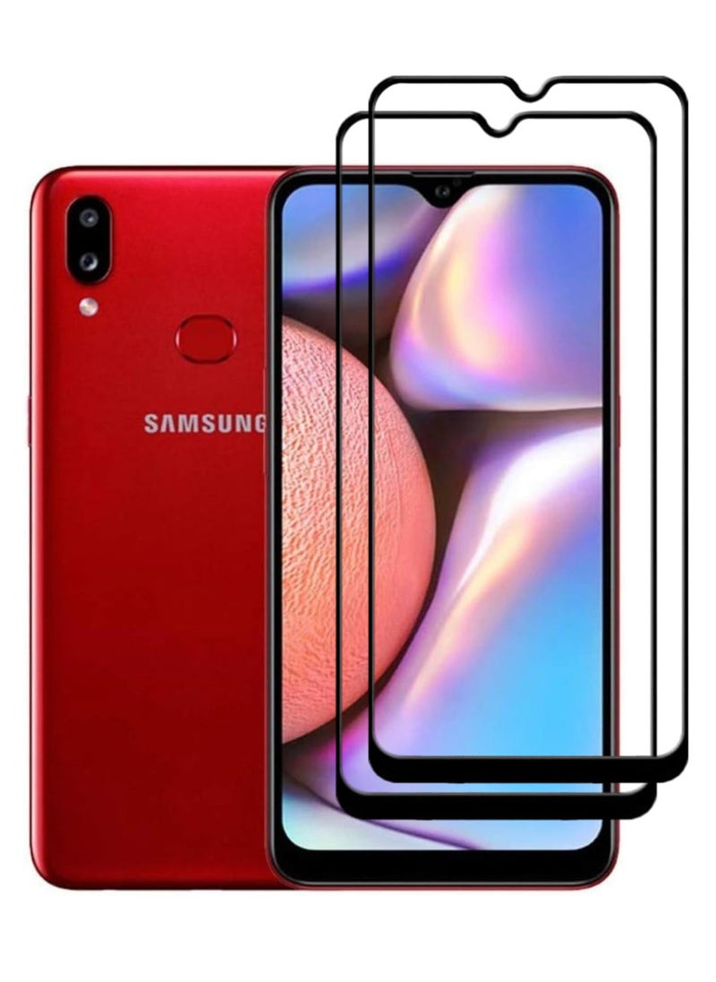 ACLIX 2 Pieces Antistatic ESD Dustproof Premium Quality High Definition Tempered Glass Screen Protector Designed For Samsung Galaxy A10s - Image 1