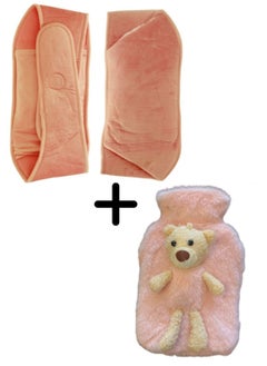 Prime by javaudan Electric Hot Water Bag For Body Pain Hot Water Bottle Set with Cover Small Hot Water Bottle Back Neck Waist Legs Children Baby Adult The Best Winter Gifts Bundle Offer 2 Pcs  - Image 1