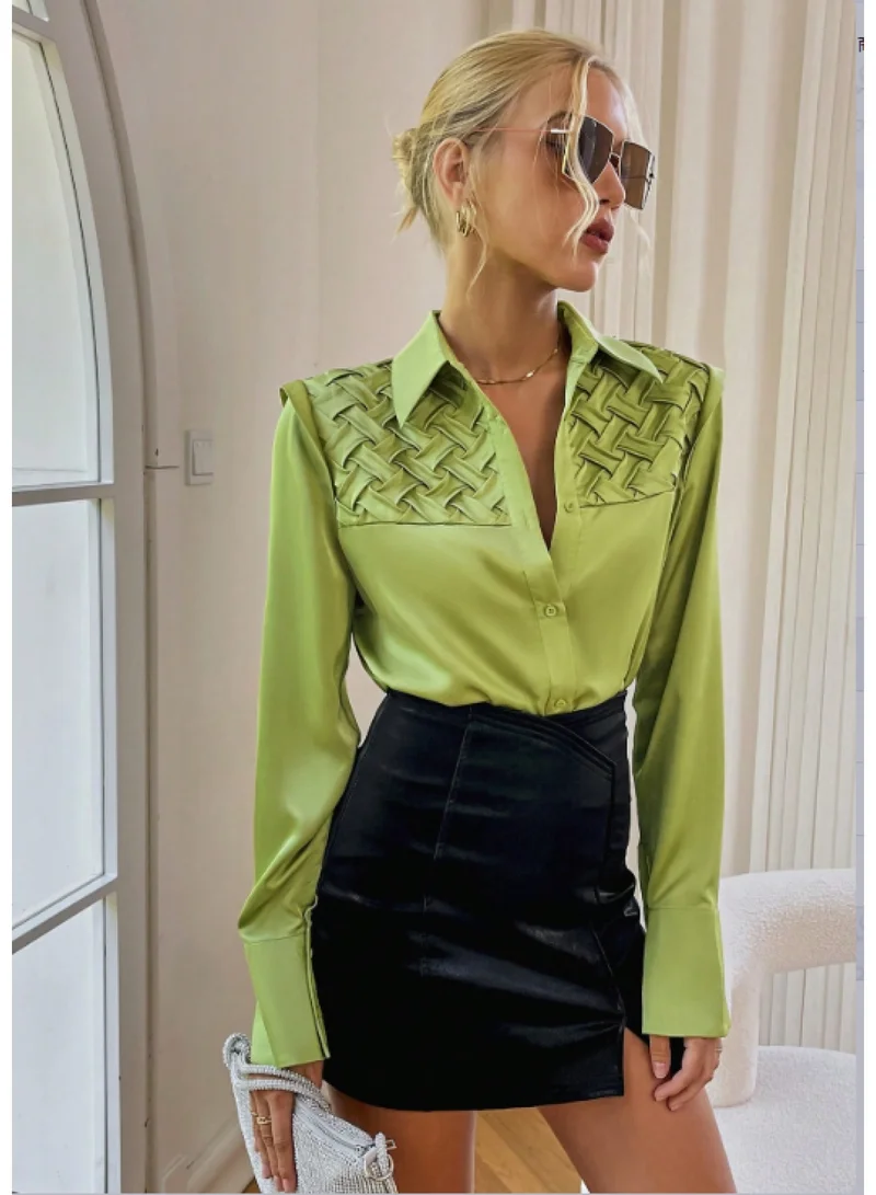 SIMPLEE Women's Fashion Tops - Trendy Blouse for Casual & Party Wear
