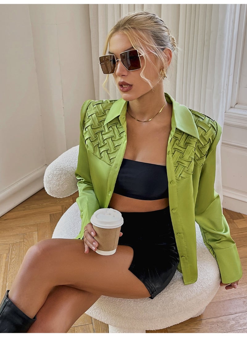 SIMPLEE Women's Fashion Tops - Trendy Blouse for Casual & Party Wear - Image 5