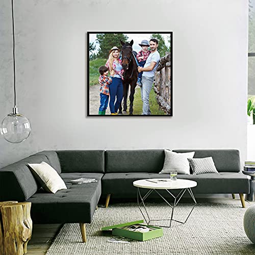 TEXTURE OF DREAMS 12X16 Inches Floating Frames for Canvas Prints/Canvas Wall Photo/Canvas Pictures/Canvas Floater Frame for Living Room, Bedroom, and Kitchen, Canvas Frame for 12"X16" Canvas - Image 3