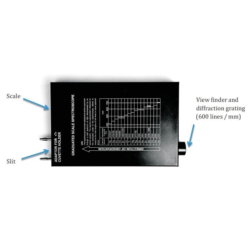 EISCO Labs Direct Vision Spectroscope in Metal Case - Image 2