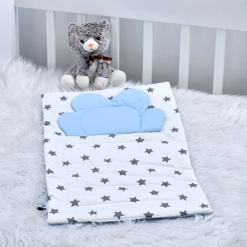 Ebabynest Big Star Series White Blue Bottom Opening