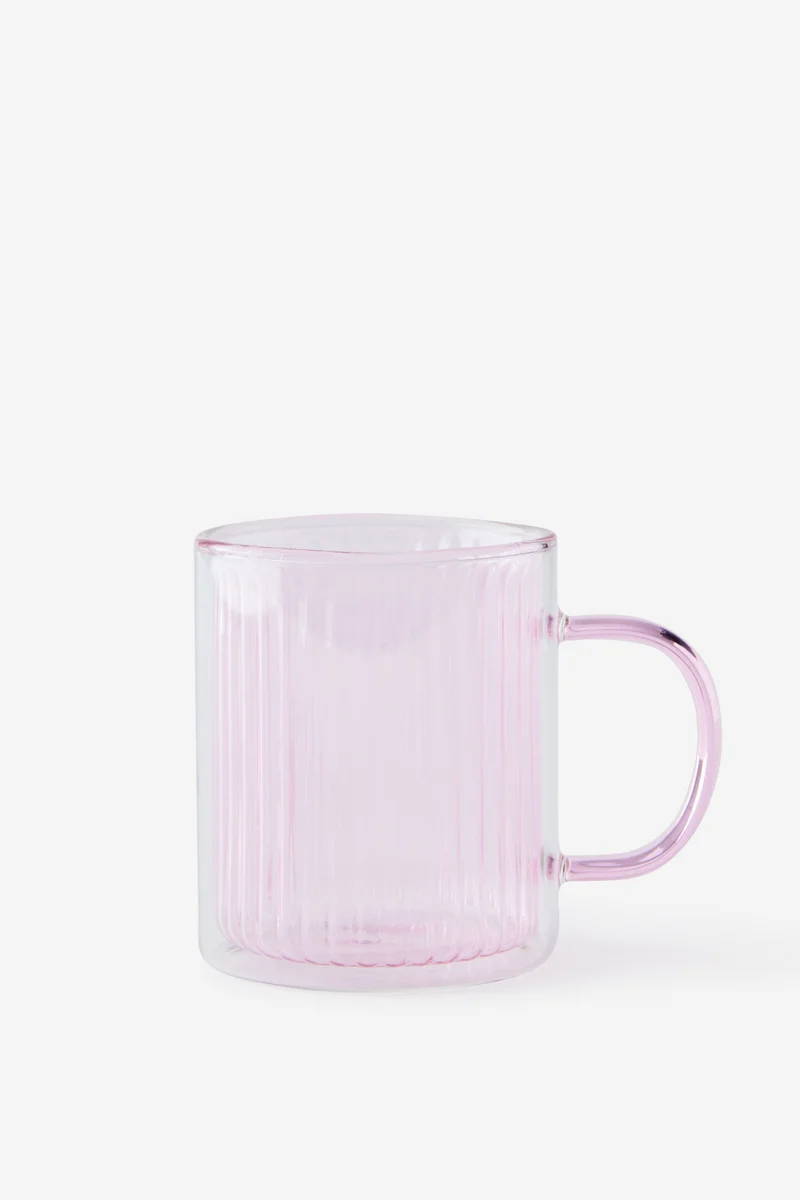Typo DOUBLE WALLED GLASS MUG